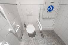 Aquaprad National Park Visitor Centre - Toilet on the first floor