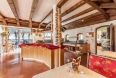 Sala ristorante dell'Hotel Vierbrunnenhof