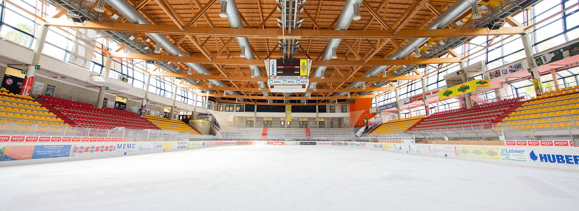 Eissporthalle Meranarena Eissporthalle Meranarena