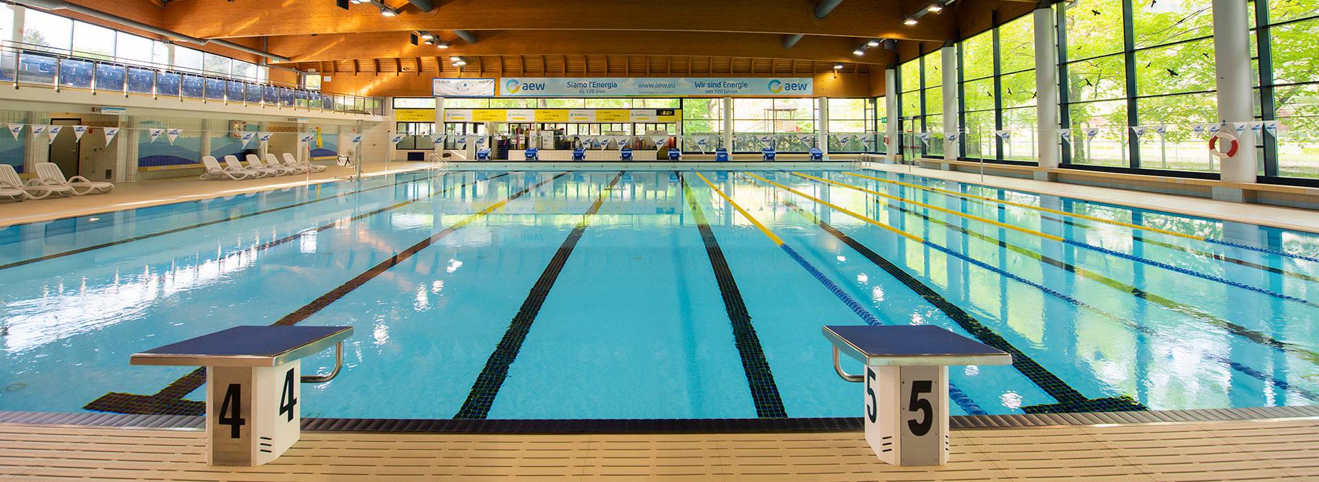 Piscina coperta Meranarena