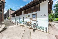 Camping Steiner: Rampa di accesso alla piscina