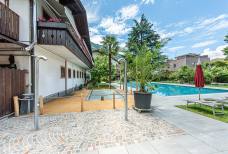 Camping Steiner: Rampa di accesso alla piscina
