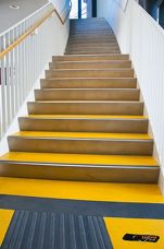Rittner Seilbahn - Treppe Talstation