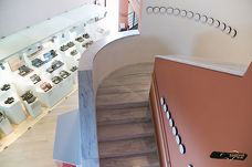 Schreibmaschinenmuseum - Stufen und Treppen