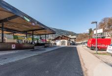 Bahnhof Vintl - Parkplatz und Zugangsweg