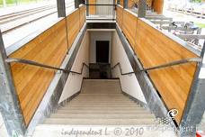 Bahnhof Niederdorf: Treppen