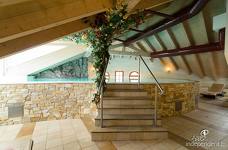 Wellness Hotel Engel - Hallenbad im Dachgeschoss