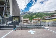 Schnalstaler Gletscherbahn - Parkplatz Eingangrampe