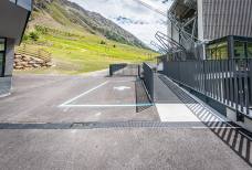 Schnalstaler Gletscherbahn - Parkplatz Eingangrampe