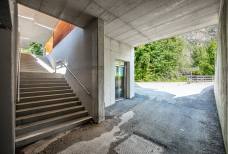 Treppen im Bereich der Fußgängerunterführung