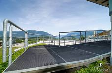 Cabinovia Kronplatz 2000 - Rampa di accesso alla stazione di valle