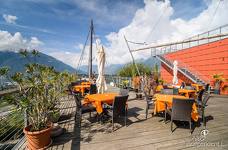 Freibad Schenna - Terrasse