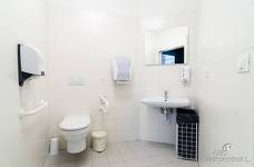Kletterhalle Salewa Cube - Barrierefreie Toilette
