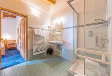 Hotel Jú Furcia - Passo Furcia - San Vigilio di Marebbe: Bagno camera 209