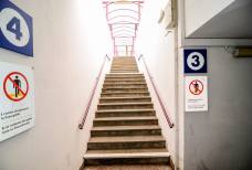 Bahnhof Branzoll - Treppe