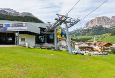 Rampa d'accesso alla stazione a valle