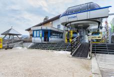 Rampa d'accesso alla stazione a monte
