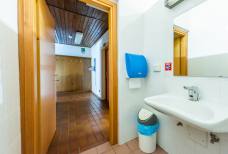 Bagno ristorante lago Montiggler
