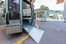 Bergbahn Rittner Horn - Rampe Kabine