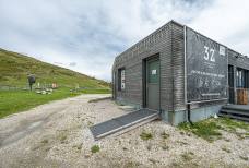 Cabinovia Tre Cime - Rampa bagni stazione a monte