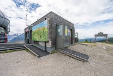 Cabinovia Tre Cime - Rampa stazione a monte