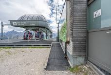 Cabinovia Tre Cime - Rampa stazione a monte