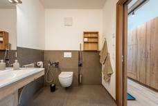 Agriturismo Preglhof - Bagno dell'appartamento accessibile (n. 1)