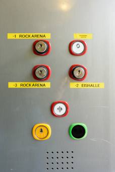 Rockarena - Fahrstuhl